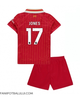 Liverpool Curtis Jones #17 Echipament de Fotbal Replică 2024-25 Copii Acasa (+ Șorturi)